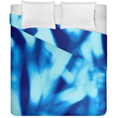 Blue Abstract 2 Duvet Cover Double Side (california King Size) by DimitriosArt
