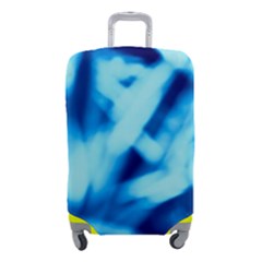 Blue Abstract 2 Luggage Cover (small) by DimitriosArt