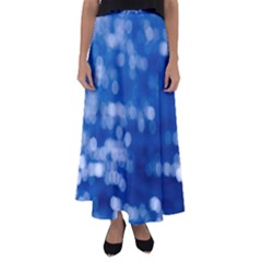 Light Reflections Abstract No2 Flared Maxi Skirt by DimitriosArt