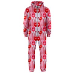 Rose Lips Hooded Jumpsuit (men)  by Sparkle
