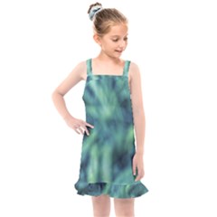 Blue Abstract Stars Kids  Overall Dress by DimitriosArt
