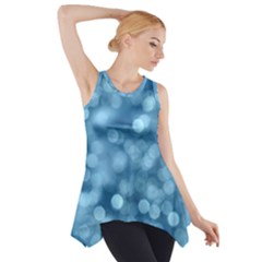 Light Reflections Abstract No8 Cool Side Drop Tank Tunic by DimitriosArt