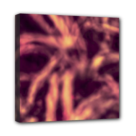 Topaz  Abstract Stars Mini Canvas 8  X 8  (stretched) by DimitriosArt