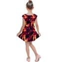 Lava Abstract Stars Kids  Cap Sleeve Dress View2