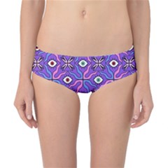 Abstract Illustration With Eyes Classic Bikini Bottoms by SychEva
