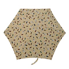 Festive Champagne Mini Folding Umbrellas by SychEva