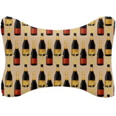 Champagne For The Holiday Seat Head Rest Cushion by SychEva