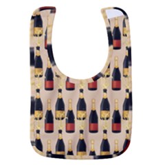 Champagne For The Holiday Baby Bib by SychEva