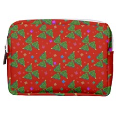 Christmas Trees Make Up Pouch (medium) by SychEva