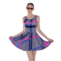 3d Lovely Geo Lines Skater Dress by Uniqued