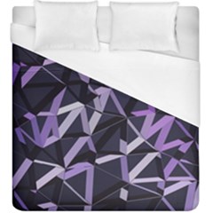 3d Lovely Geo Lines Vi Duvet Cover (king Size) by Uniqued