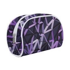 3d Lovely Geo Lines Vi Make Up Case (small) by Uniqued