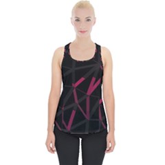 3d Lovely Geo Lines Viii Piece Up Tank Top by Uniqued