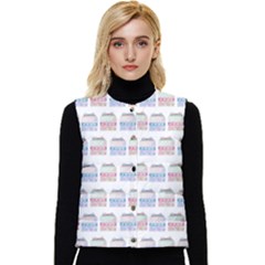 Gift Boxes Women s Short Button Up Puffer Vest by SychEva