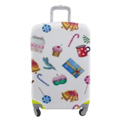 New Year Elements Luggage Cover (small) by SychEva