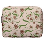 Folk flowers print Floral pattern Ethnic art Make Up Pouch (Large)