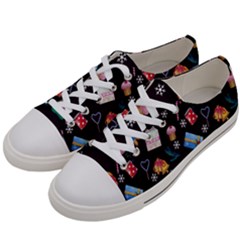 New Year Women s Low Top Canvas Sneakers by SychEva
