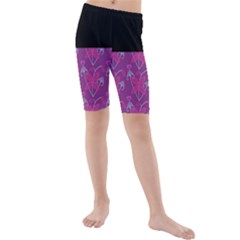 Floral Kids  Mid Length Swim Shorts by Sparkle
