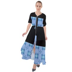 Digitaldesign Waist Tie Boho Maxi Dress by Sparkle