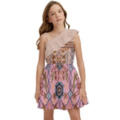 5 17 B3 Kids  One Shoulder Party Dress by flowerland