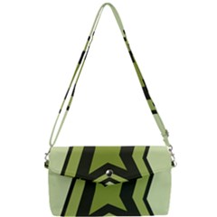 Abstract Pattern Geometric Backgrounds   Removable Strap Clutch Bag by Eskimos