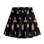 Shiny New Year Things Mini Flare Skirt
