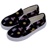 Shiny New Year Things Kids  Canvas Slip Ons