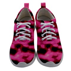 Pink  Waves Flow Series 9 Athletic Shoes by DimitriosArt