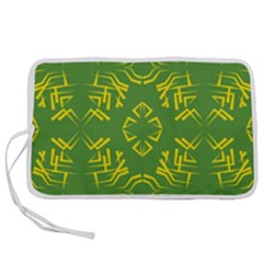 Abstract Pattern Geometric Backgrounds   Pen Storage Case (s)