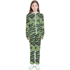 Abstract Pattern Geometric Backgrounds   Kids  Tracksuit by Eskimos