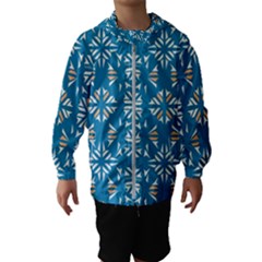 Abstract Pattern Geometric Backgrounds   Kids  Hooded Windbreaker by Eskimos