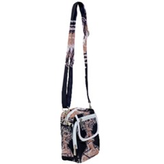 Sketchy Style Drawing Zombie Woman Shoulder Strap Belt Bag by dflcprintsclothing