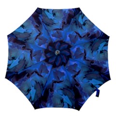 Peony In Blue Hook Handle Umbrellas (large) by LavishWithLove
