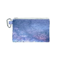Gouttes D eau Galaxy Canvas Cosmetic Bag (small) by kcreatif