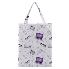 Computer Work Classic Tote Bag by SychEva