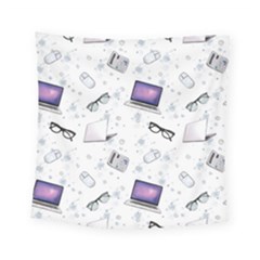 Computer Work Square Tapestry (small) by SychEva