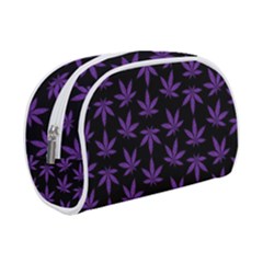 Weed Pattern Make Up Case (small) by Valentinaart