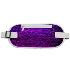 Magenta Waves Flow Series 2 Rounded Waist Pouch by DimitriosArt