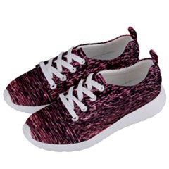 Pink  Waves Flow Series 11 Women s Lightweight Sports Shoes by DimitriosArt