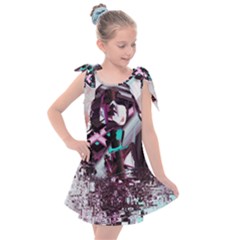 Merlot Lover Kids  Tie Up Tunic Dress by MRNStudios