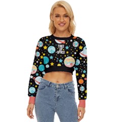 Take Up Space Cropped Sweatshirt by StacyBias