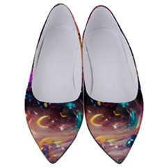 Galaxy Glass Women s Low Heels by Dazzleway
