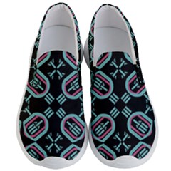 Abstract Pattern Geometric Backgrounds   Men s Lightweight Slip Ons by Eskimos