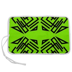 Abstract Pattern Geometric Backgrounds   Pen Storage Case (m) by Eskimos