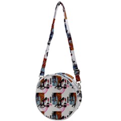 Fashion Faces Crossbody Circle Bag by Sparkle