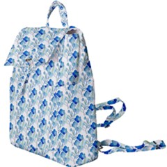 Flowers Pattern Buckle Everyday Backpack by Sparkle