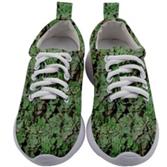 Botanic Camouflage Pattern Kids Athletic Shoes by dflcprintsclothing