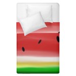 Painted watermelon pattern, fruit themed apparel Duvet Cover Double Side (Single Size)