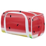 Painted watermelon pattern, fruit themed apparel Toiletries Pouch