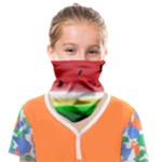 Painted watermelon pattern, fruit themed apparel Face Covering Bandana (Kids)